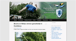 Desktop Screenshot of highlandgamesfederatie.org